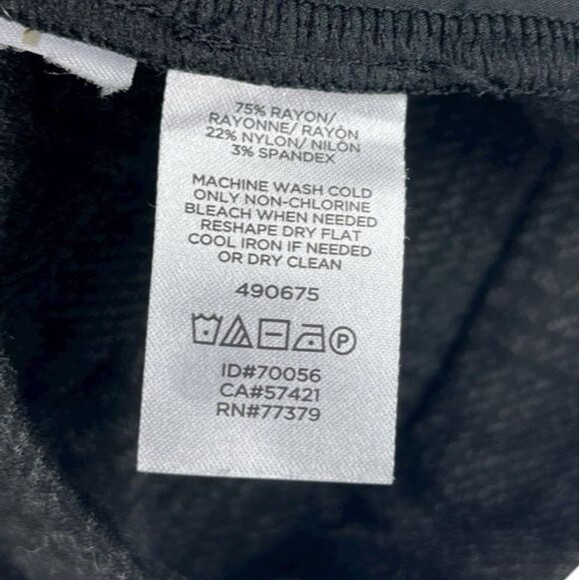 Ann Taylor Cropped Leggings Multicolor Plaid Pockets Size 6 Small Flaw on Length - Picture 9 of 16